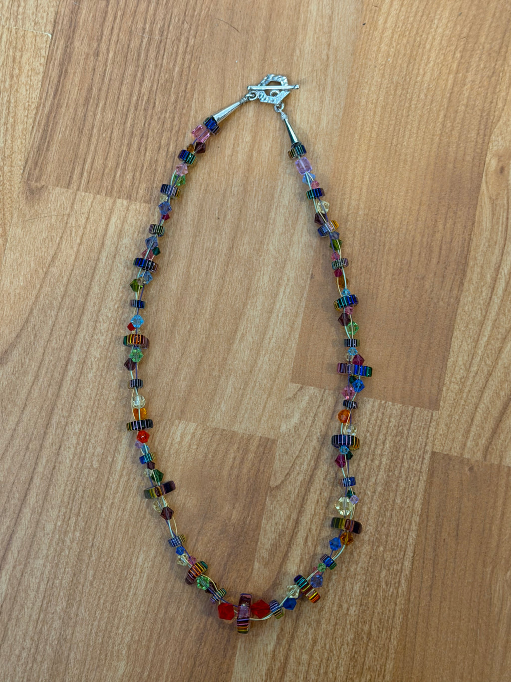 David Christensen furnace glass necklace