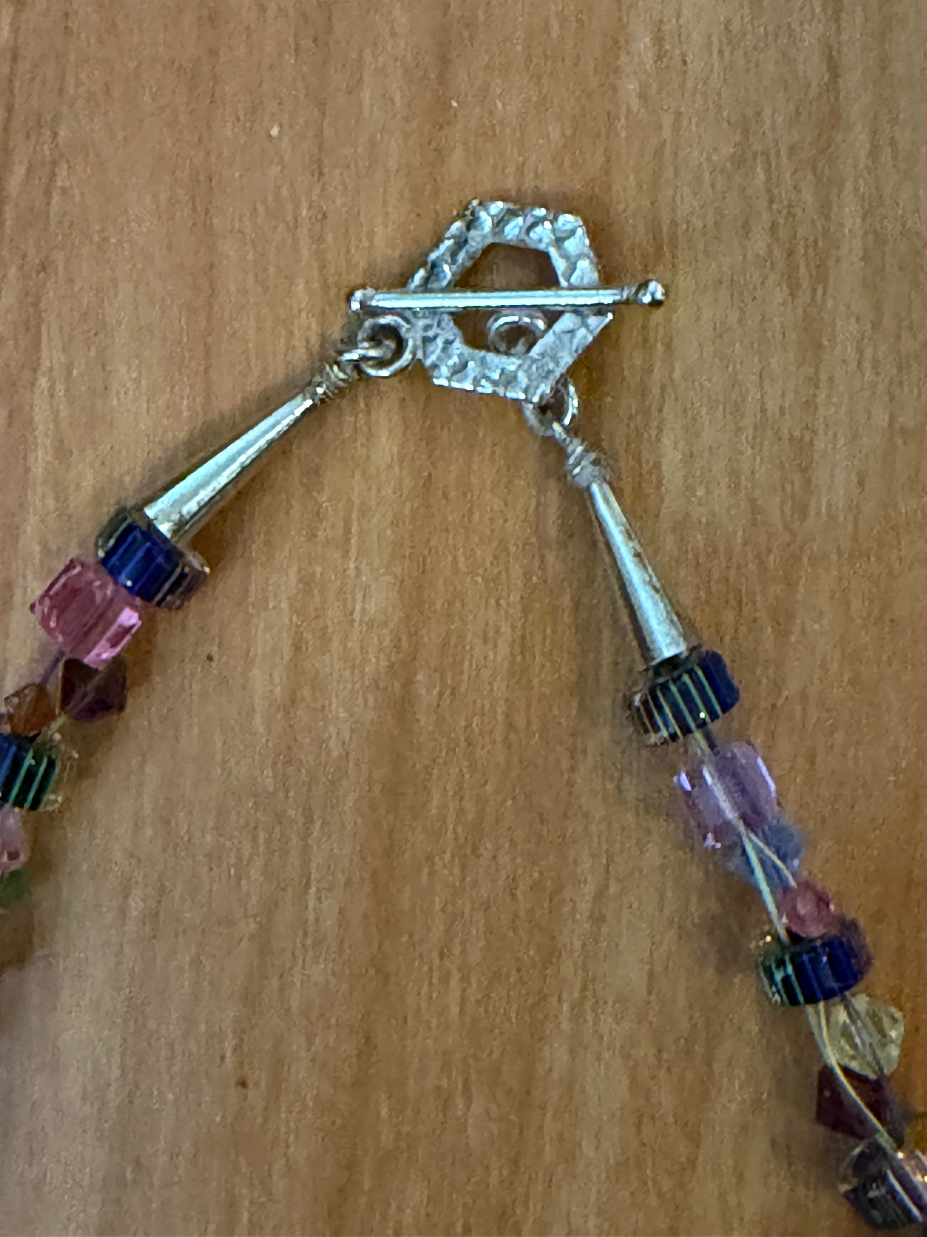 David Christensen furnace glass necklace
