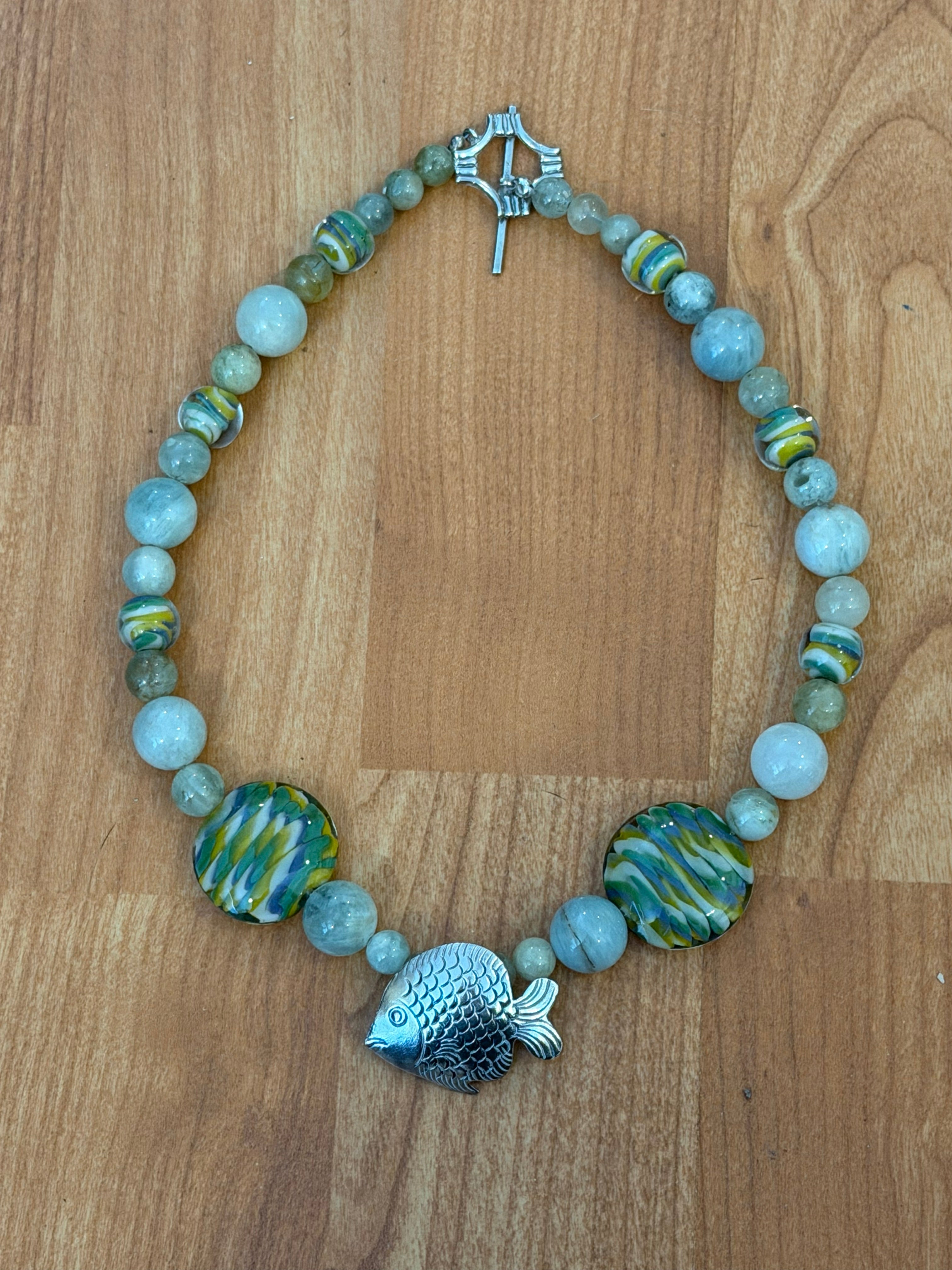 Hill Tribes Silver Fish necklace