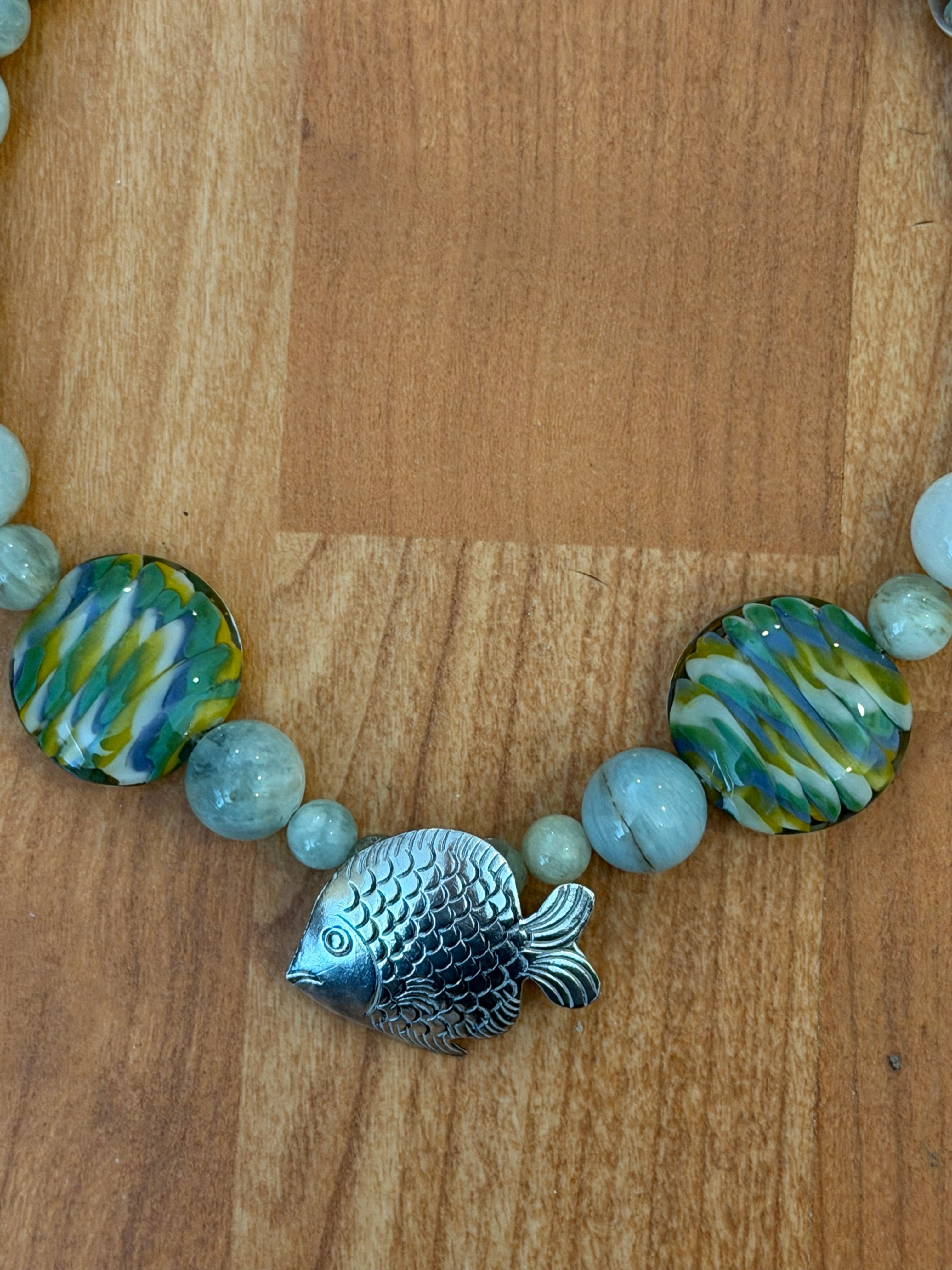 Hill Tribes Silver Fish necklace